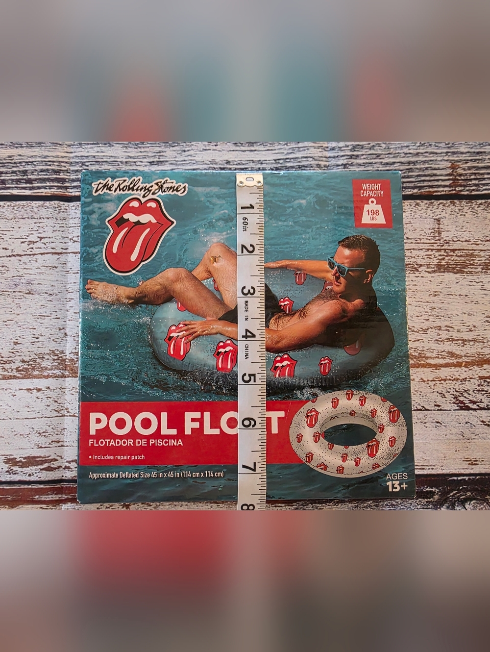 Rolling Stones Inflatable Pool Float - Picture 5 of 6